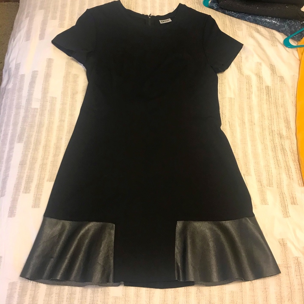 DKNY Dress with leather ends